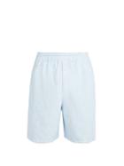Matchesfashion.com By Walid - Lorenzo 19th Century Linen Shorts - Mens - Light Blue