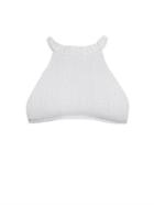 Made By Dawn Elizabeth Ruffle-trim Bikini Top