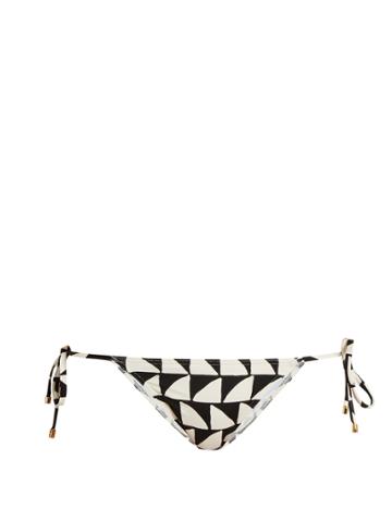 Kalmar Zigzag-print Tie-side Bikini Briefs