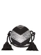 Matchesfashion.com Hillier Bartley - Chevron Collar Box Cross Body Bag - Womens - Black Silver
