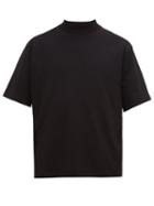 Matchesfashion.com Acne Studios - Eagan High Neck Cotton T Shirt - Mens - Black