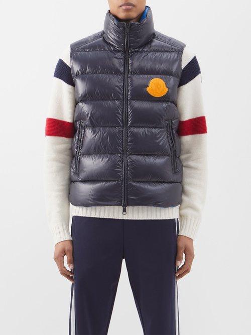 Moncler - Parke Quilted Down Gilet - Mens - Black