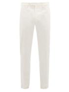 Matchesfashion.com Salle Prive - Gehry Cotton Twill Chino Trousers - Mens - White