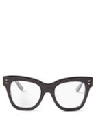 Gucci - Nouvelle Vague Butterfly-frame Acetate Glasses - Womens - Black Clear