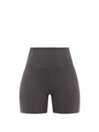 Ladies Activewear Girlfriend Collective - High-rise Recycled-fibre Running Shorts - Womens - Grey