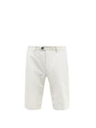 Mens Activewear Falke Ess - Cotton-blend Twill Bermuda Shorts - Mens - Beige