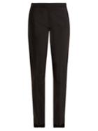 Summa Slim-leg Step-cuff Twill Trousers