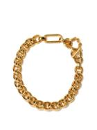 Matchesfashion.com Bottega Veneta - Twisted Curb-link Gold-plated Choker - Womens - Gold