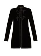 Saint Laurent Passementarie-trimmed Velvet Jacket