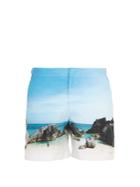 Orlebar Brown Bulldog Photographic-print Mid-length Swim Shorts