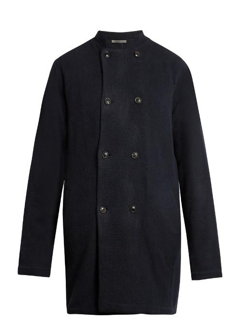 Denis Colomb Handwoven Cashmere Coat