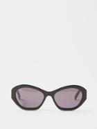 Givenchy Eyewear - Gv Day Round Acetate Sunglasses - Womens - Black