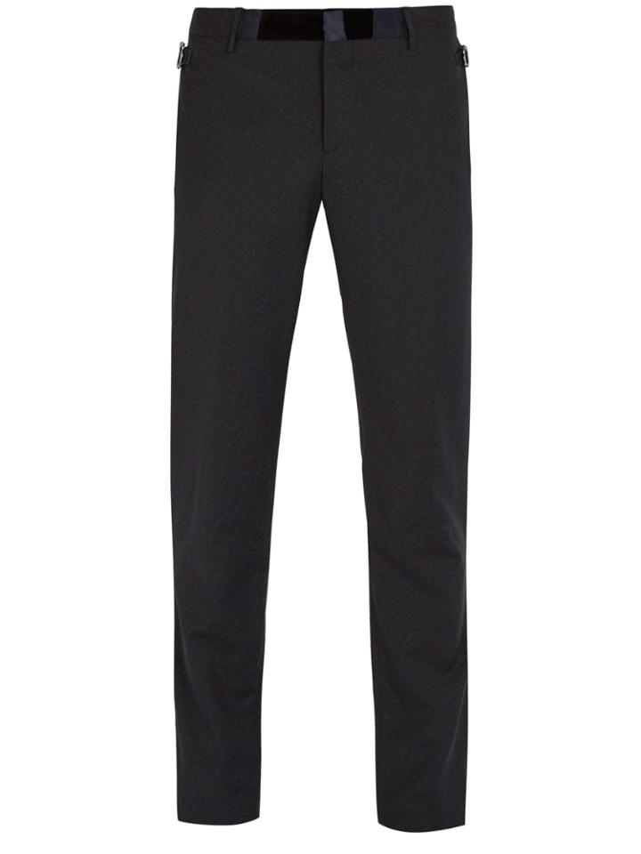 Etro Paisley-print Wool Trousers