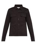 Matchesfashion.com Maison Margiela - Cotton Twill Utility Jacket - Mens - Black