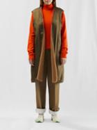 The Row - Beyzita Reversible Faux-fur Gilet - Womens - Camel