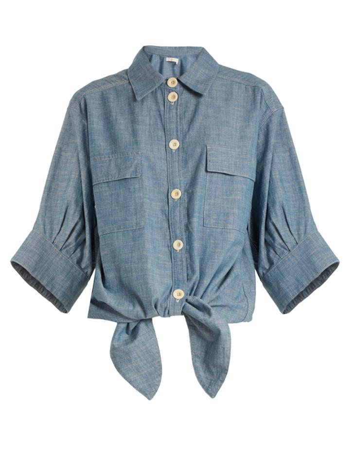 Chloé Cotton-chambray Shirt