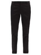 Matchesfashion.com Paul Smith - Cotton-blend Twill Slim Chino Trousers - Mens - Black