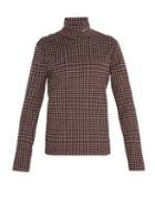 Matchesfashion.com Calvin Klein 205w39nyc - Logo Embroidered Roll Neck Top - Mens - Red