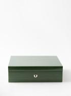 Rapport London - Heritage 8 Wooden Watch Box - Mens - Green