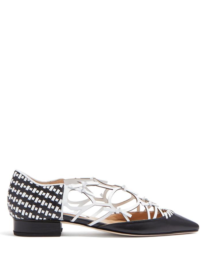 Rue St. Stella Point-toe Flats