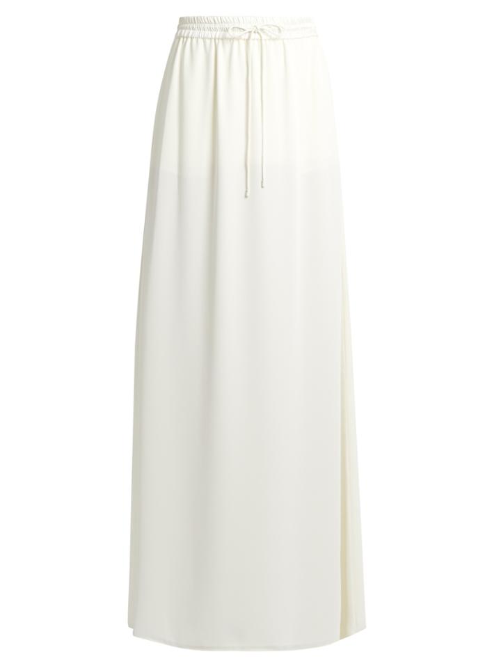 Elizabeth And James Ember Double-georgette Maxi Skirt