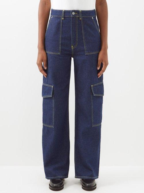 Ganni - Angi High-rise Jeans - Womens - Denim