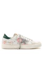Golden Goose Deluxe Brand May Floral-print Leather Trainers