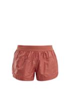 Matchesfashion.com Adidas By Stella Mccartney - Run Performance Shorts - Womens - Pink Multi