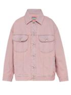 Matchesfashion.com Acne Studios - Oversized Denim Jacket - Mens - Pink