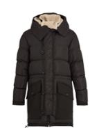 Moncler Loic Shearling-collar Quilted-down Parka