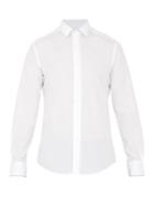 Lanvin Contrast-trim Single-cuff Cotton Shirt