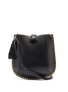 Matchesfashion.com Isabel Marant - Oskan Studded Leather Shoulder Bag - Womens - Black