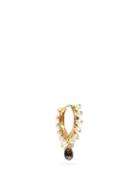 Matchesfashion.com Maria Tash - Coronet Eternity Diamond & Gold Single Earring - Womens - Yellow Gold