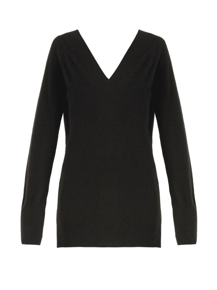 Equipment Linden Deep V-neck Cashmere Sweater