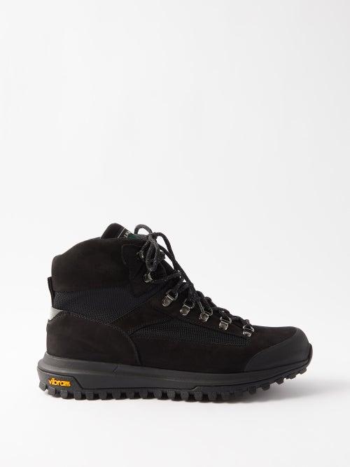Diemme - One Hiker Nubuck And Mesh Boots - Mens - Black