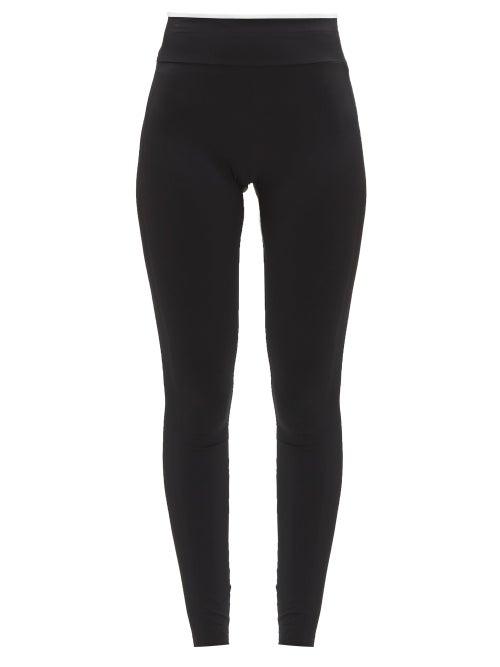 Matchesfashion.com Vaara - Maia Performance Leggings - Womens - Black/white