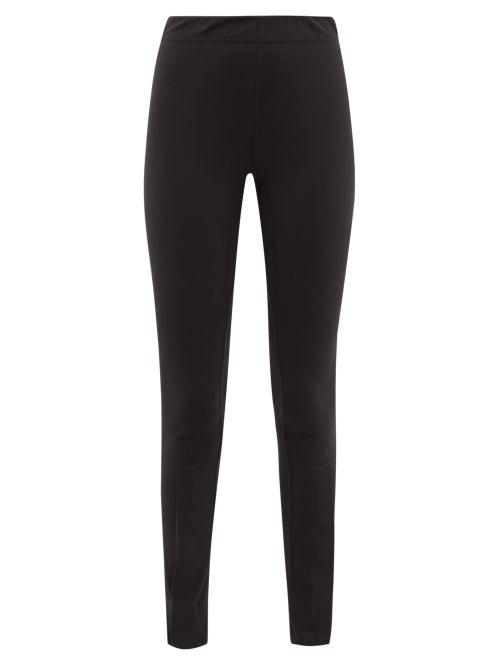 Matchesfashion.com Wardrobe. Nyc - Zip Cuff Leggings - Womens - Black