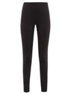 Matchesfashion.com Wardrobe. Nyc - Zip Cuff Leggings - Womens - Black