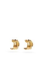 Matchesfashion.com Elise Tsikis - Chennai Small 24kt-gilded Hoop Earrings - Womens - Gold