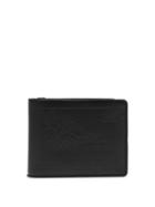 Matchesfashion.com Raf Simons - Logo Debossed Leather Bi Fold Wallet - Mens - Black