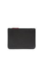 Neil Barrett Grained-leather Pouch