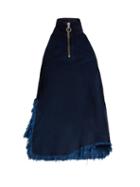 Marques'almeida Frayed-edge Denim Top