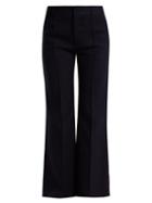 Matchesfashion.com See By Chlo - City Tailored Cotton Trousers - Womens - Navy