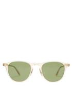 Matchesfashion.com Garrett Leight - Hampton 46 Sunglasses - Womens - Green