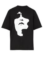Neil Barrett Face-print Cotton T-shirt