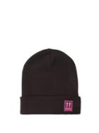 Matchesfashion.com Off-white - Logo Wool Beanie Hat - Mens - Black