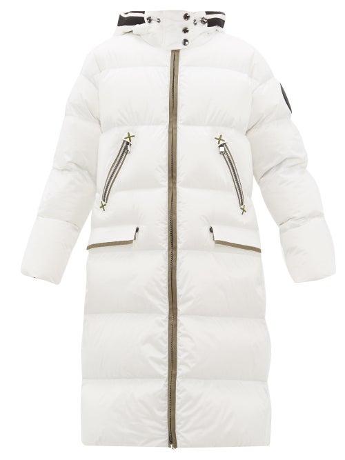 Matchesfashion.com Bogner - Honey D Down Filled Long Coat - Womens - White