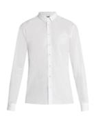 Balmain Logo-embroidered Cotton-poplin Shirt