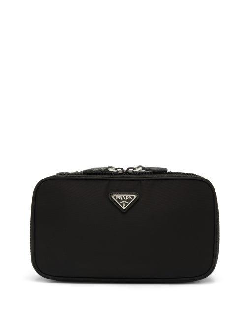Matchesfashion.com Prada - Nylon Wash Bag - Womens - Black Blue