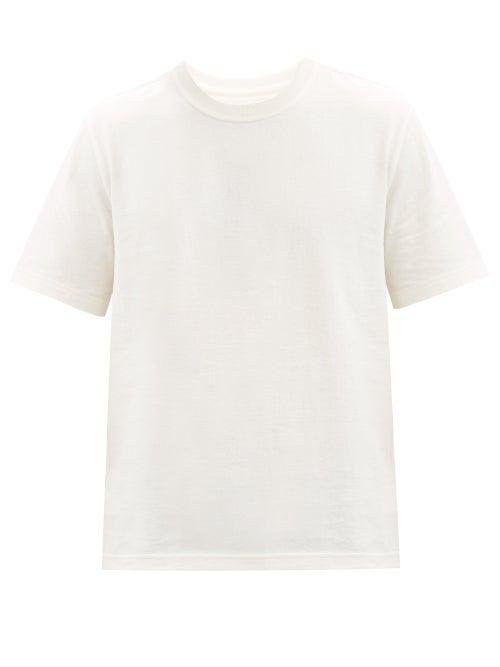 Mens Rtw Bottega Veneta - Sunrise Cotton T-shirt - Mens - Cream